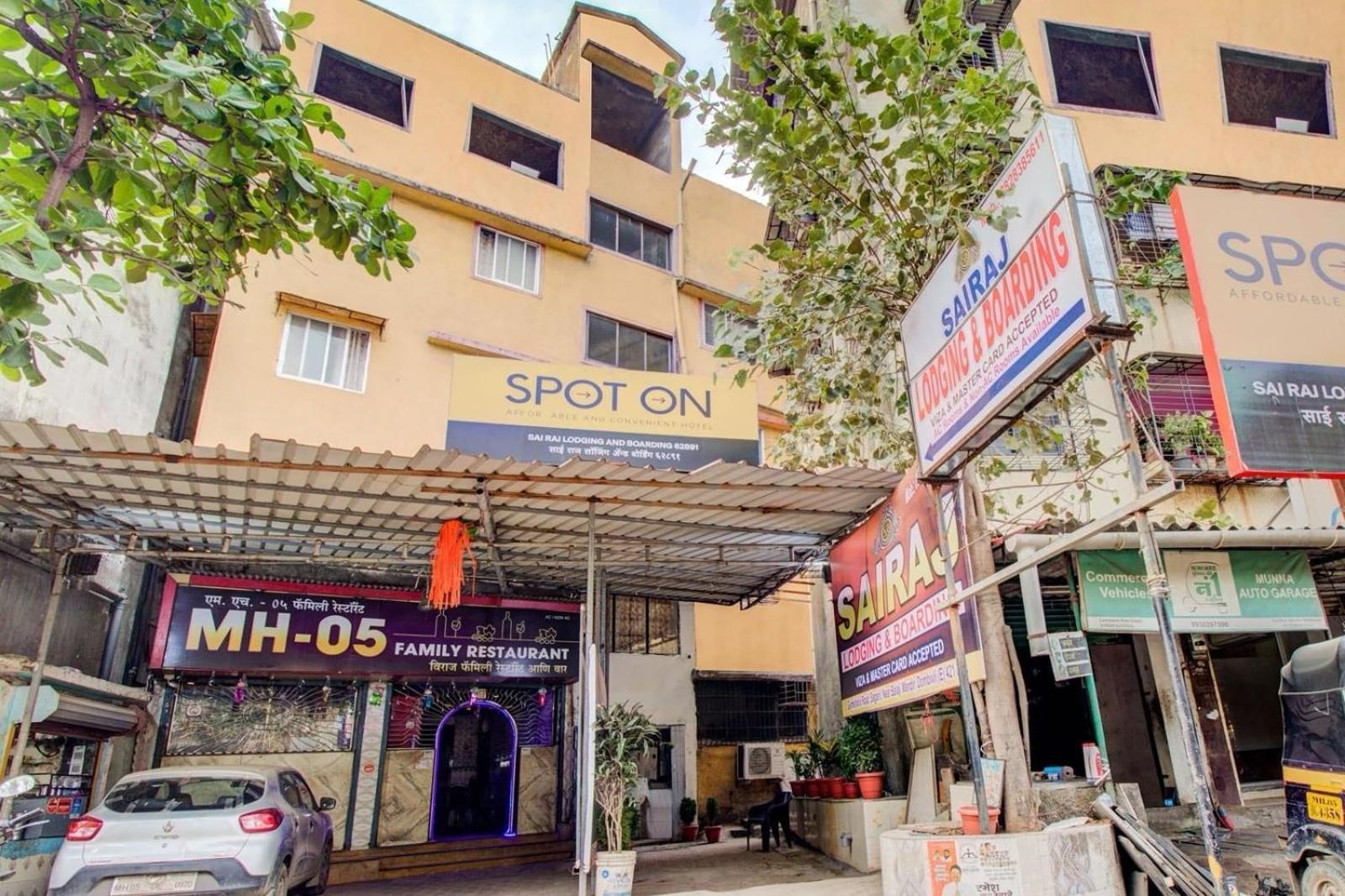 Spot On Sairaj Lodging & Boarding Hotel Ulhasnagar Luaran gambar